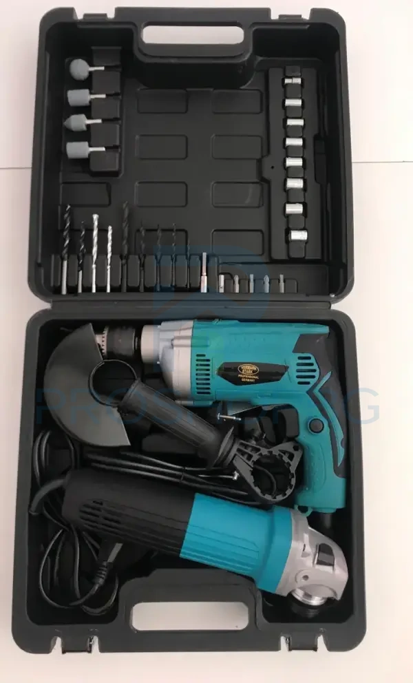 Ъглошлайф и бормашина VERMARK STARKE 1100W - Image 2