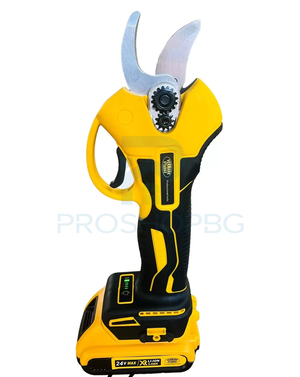 Акумулаторна лозарска ножица Vermark Starke 24V, 5Ah - Image 6